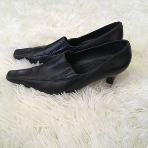 Ecco Black Heels Size 40